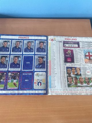 Álbum Cromos Eurocopa 2012 Panini Oficial