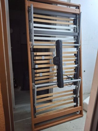Cama articulada eléctrica madera