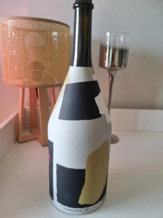 Botella Colección Arte Gramona (Rafael Canogar)