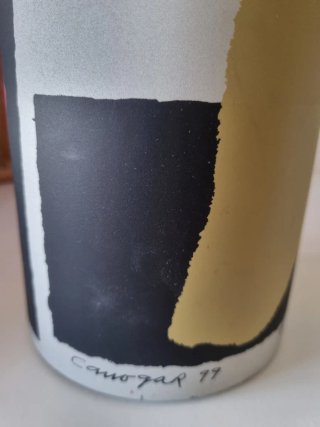 Botella Colección Arte Gramona (Rafael Canogar)