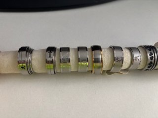 Lote Anillos Acero Inoxidable Varios Diseños