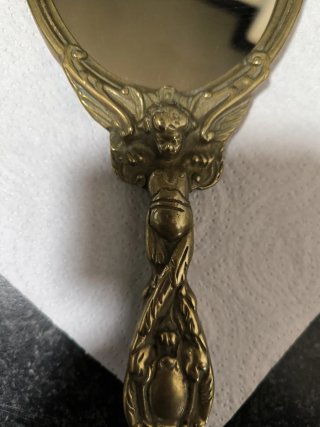 Espejo de bronce