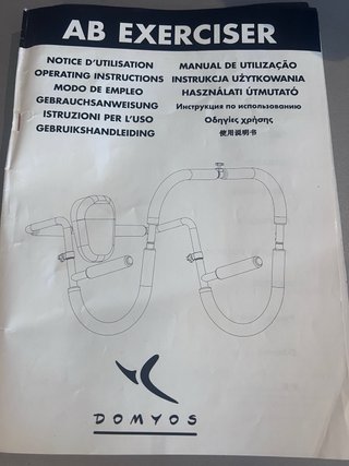 Balancín Core y Abdominales Domyos  TRIATLON