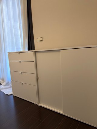 Pack 2 Muebles IKEA BESTÅ Blanco