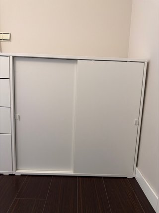 Pack 2 Muebles IKEA BESTÅ Blanco