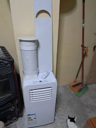 Aire Acondicionado Portátil Blanco