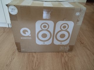 Altavoces Q Acoustics 3010 Negro/Blanco