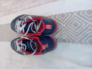 Zapatillas Adidas Hombre Azul y Rojo
