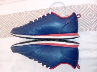 Zapatillas Adidas Hombre Azul y Rojo