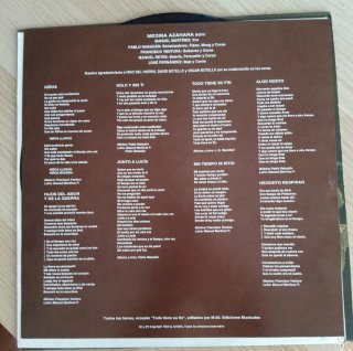 Vinilo Medina Azahara - Sin Tiempo - 1992