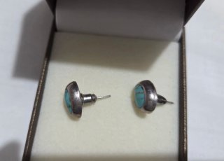 Pendientes Plata y Turquesa