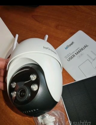 Telecamera ieGeek 4G LTE con pannello solare