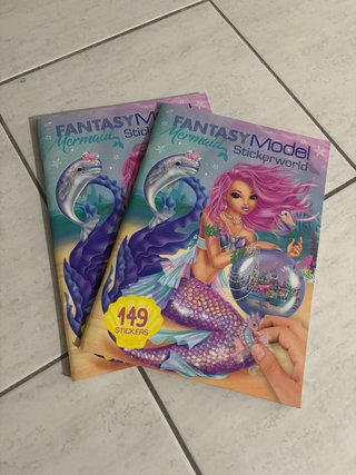 Fantasy Model Mermaid Stickerworld