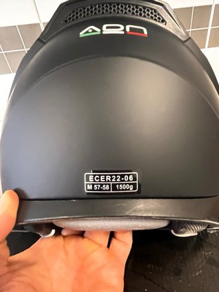 Casco Integral ADN Stelvio Negro