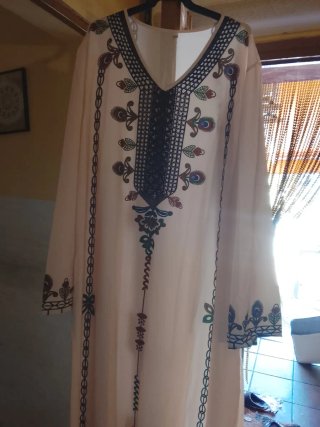 Vestido túnica estampado talla XXXL