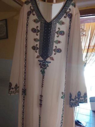 Vestido túnica estampado talla XXXL