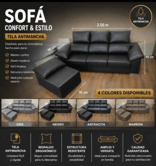 Sofás polipiel