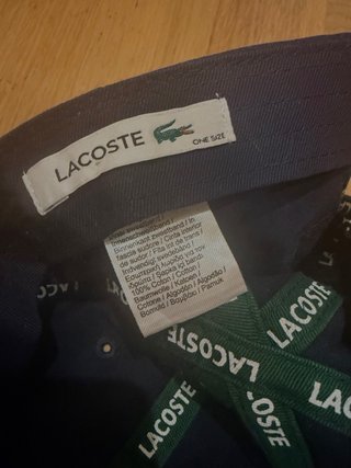 Gorra Lacoste Azul