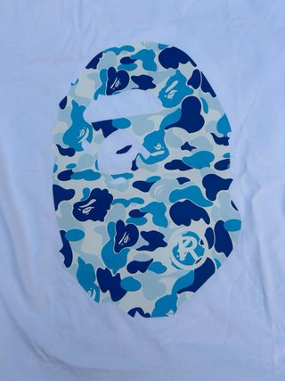 Camiseta A Bathing Ape BAPE Camo Talla  nueva sin