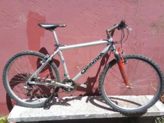 Bicicleta Quantum Plata