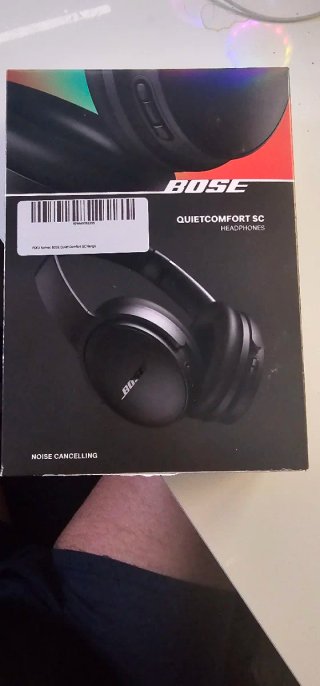 Cascos Bose QuietComfort SC Negros Inalámbricos nu