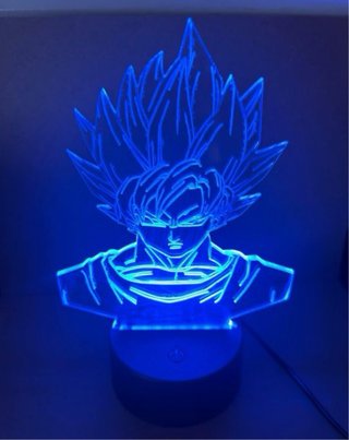 Lámpara LED Goku Dragon Ball