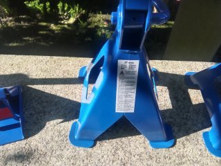 Kit elevación coche: Gato hidráulico y borriquetas