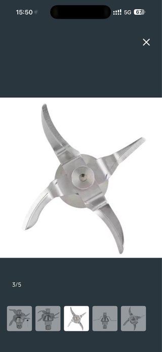 Cuchilla Thermomix TM31