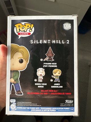 Funko Pop! Silent Hill 2 James Sunderland 1206