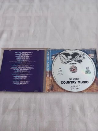 CD The Best Of Country Music. Recopilatorio