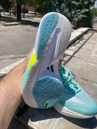 Zapatillas Adidas Adizero Boston 13 Verde/Azul