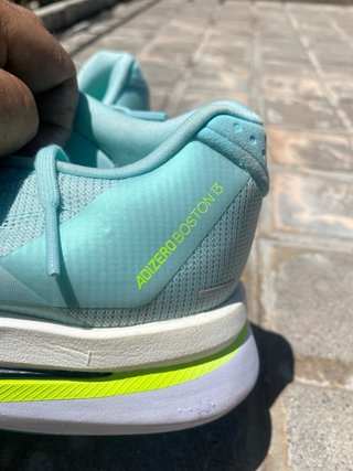 Zapatillas Adidas Adizero Boston 13 Verde/Azul