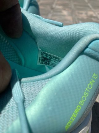 Zapatillas Adidas Adizero Boston 13 Verde/Azul