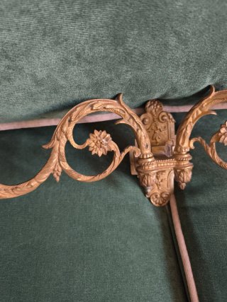 Candelabros pared piano antiguos