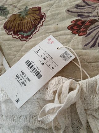 Top mujer blanco L/40