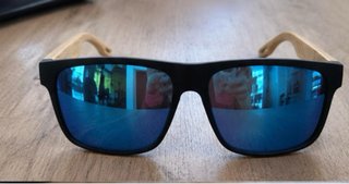 Gafas de sol espejo azul