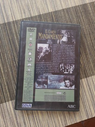 DVD El Cuarto Mandamiento Orson Welles
