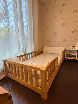 Cama infantil Agnès 90x190 de madera