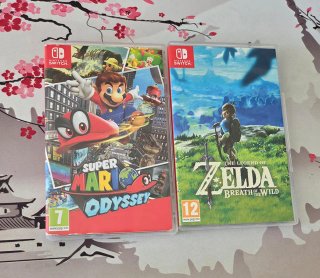 Super Mario Odyssey y Zelda Breath of the Wild