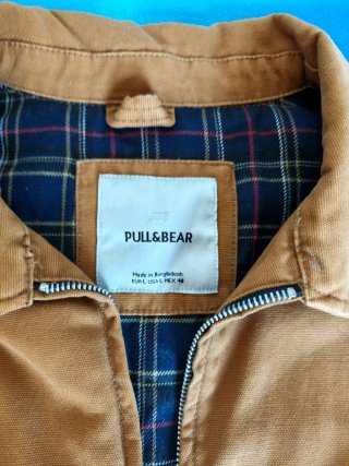 Chaqueta Pull&Bear Marrón Talla L