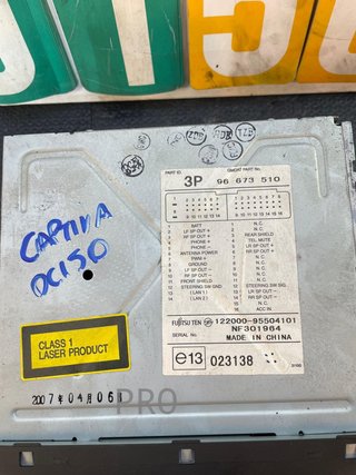 96673510 Radio CD Chevrolet Captiva