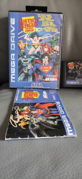 Justice League Task Force Mega Drive Sega