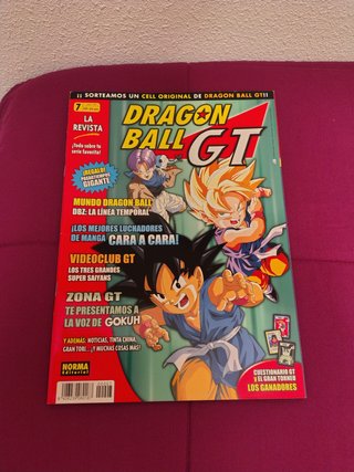 Lote revista oficial Dragon Ball GT