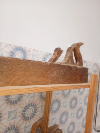 Garlopas de carpintero antiguas