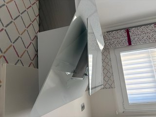 Campana extractora Sauber blanca