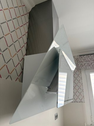 Campana extractora Sauber blanca