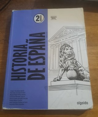Libro de 2 bachillerato historia de españa