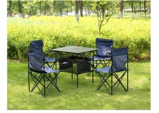 Pack 2 Sillas Camping Plegables Verdes