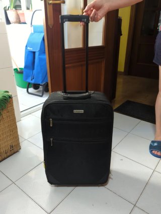 Maleta de cabina Dunlop negra