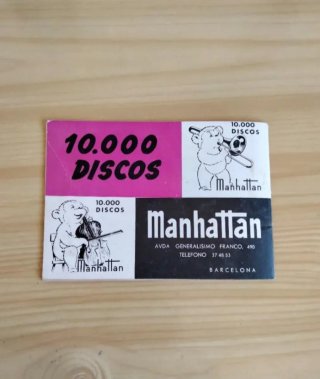 Catalogo Manhattan 10.000 Dischi n. 2